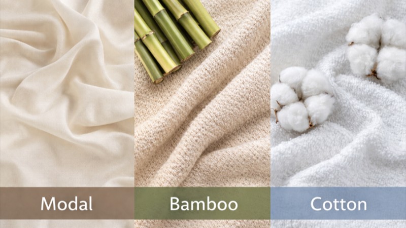 Modal vs. Bamboo vs. Cotton: A Complete Fabric Comparison Guide